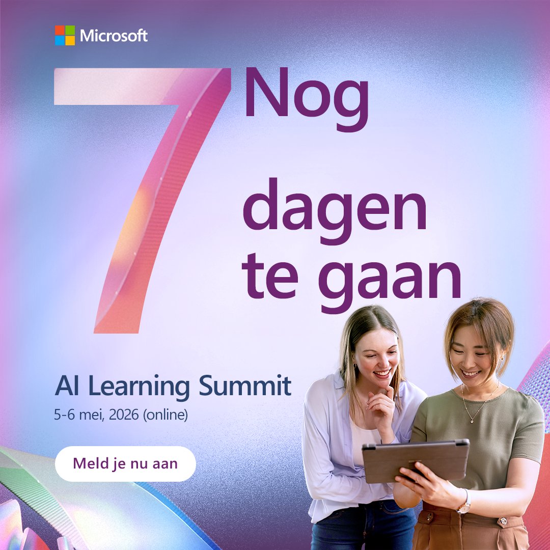 Microsoft Belgium tweet media