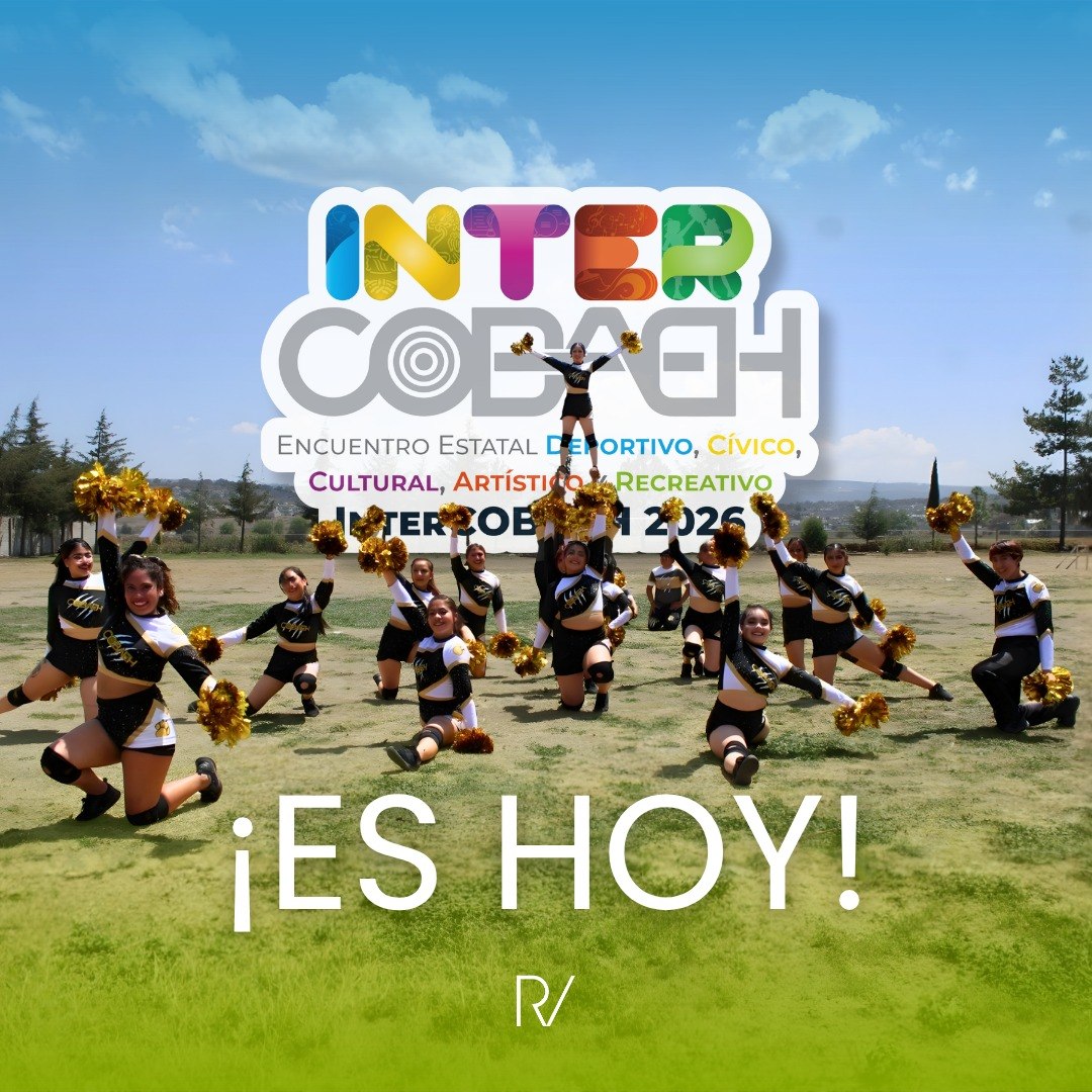 ¡Es hoy!💪
¡El #InterCOBAEH2026 ya está aquí! ⚡ Hoy el esfuerzo se convierte en emoción, y el talento en grandes momentos. A cada participante: Confíen en ustedes y denlo todo ¡Qué nada les detenga!