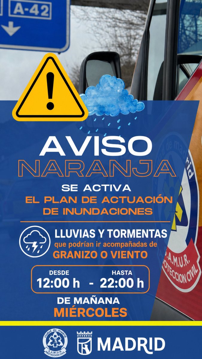 SAMUR-Protección Civil tweet media