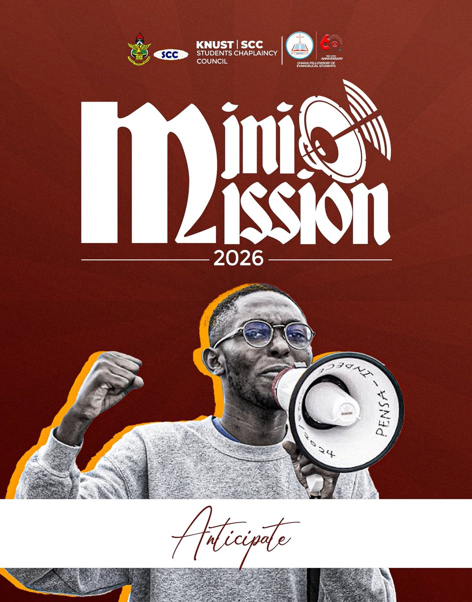 scc_knust's tweet photo. 🌹✨🌹✨🌹✨
SCC!!!
📢 Mini Mission is here!

We are stepping out to proclaim the Gospel of Jesus Christ,

“Go into all the world and preach the gospel to every creature.” - Mark 16:15

Join us as we share the love of Christ 

#Unity_ofthespirit #Unity_ofthefaith #Minimission26' https://t.co/RYqPdeoRkV