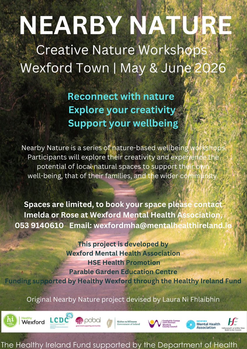 SWWFRC's tweet image. Join a nature-based wellbeing workshop. #wellbeing #mentalhealth #swwfrc
