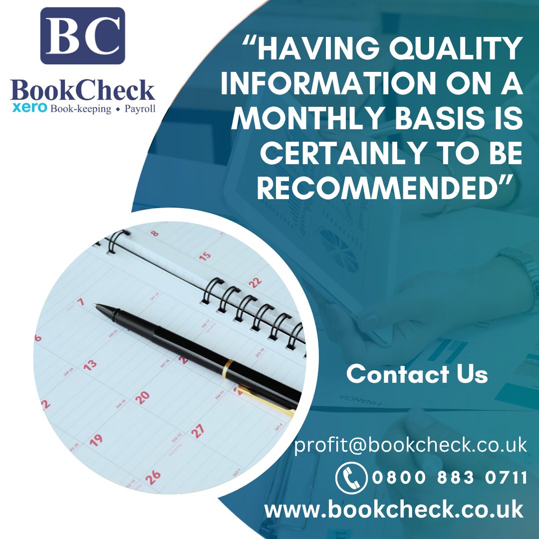 BookCheck_Ltd's tweet image. “Having quality #information on a monthly basis is certainly to be recommended.” bookcheck.co.uk/bookkeeping-ma… #management #bookkeeping