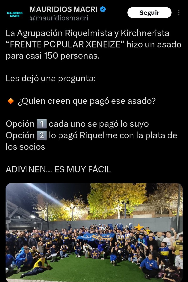 Frente Popular Xeneize tweet media