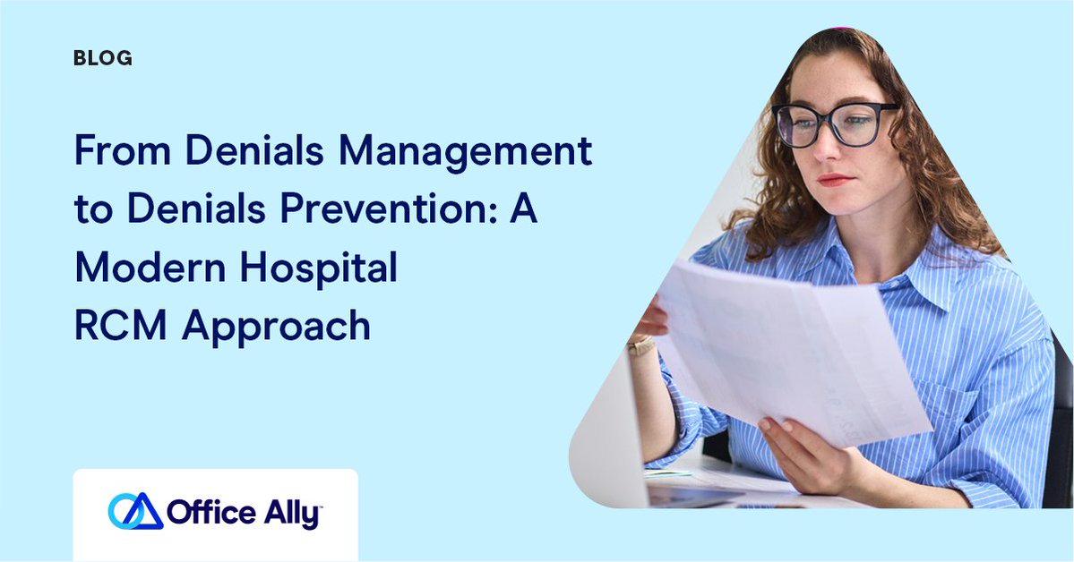 Claim denial rates are approaching 12%. Most of those denials aren't billing mistakes — they're signals of failures that happened long before the claim was ever submitted. We break down why prevention is the only scalable RCM strategy. 🔗 hubs.li/Q04dzz460