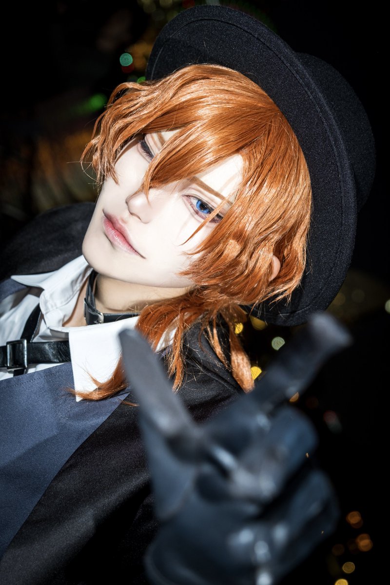 𝐇𝐚𝐩𝐩𝐲 𝐁𝐢𝐫𝐭𝐡𝐝𝐚𝐲.⋆🎩🍷 cos.BSD #4月29日は素敵帽子くんの誕生日 #文スト最小幹部生誕祭2026