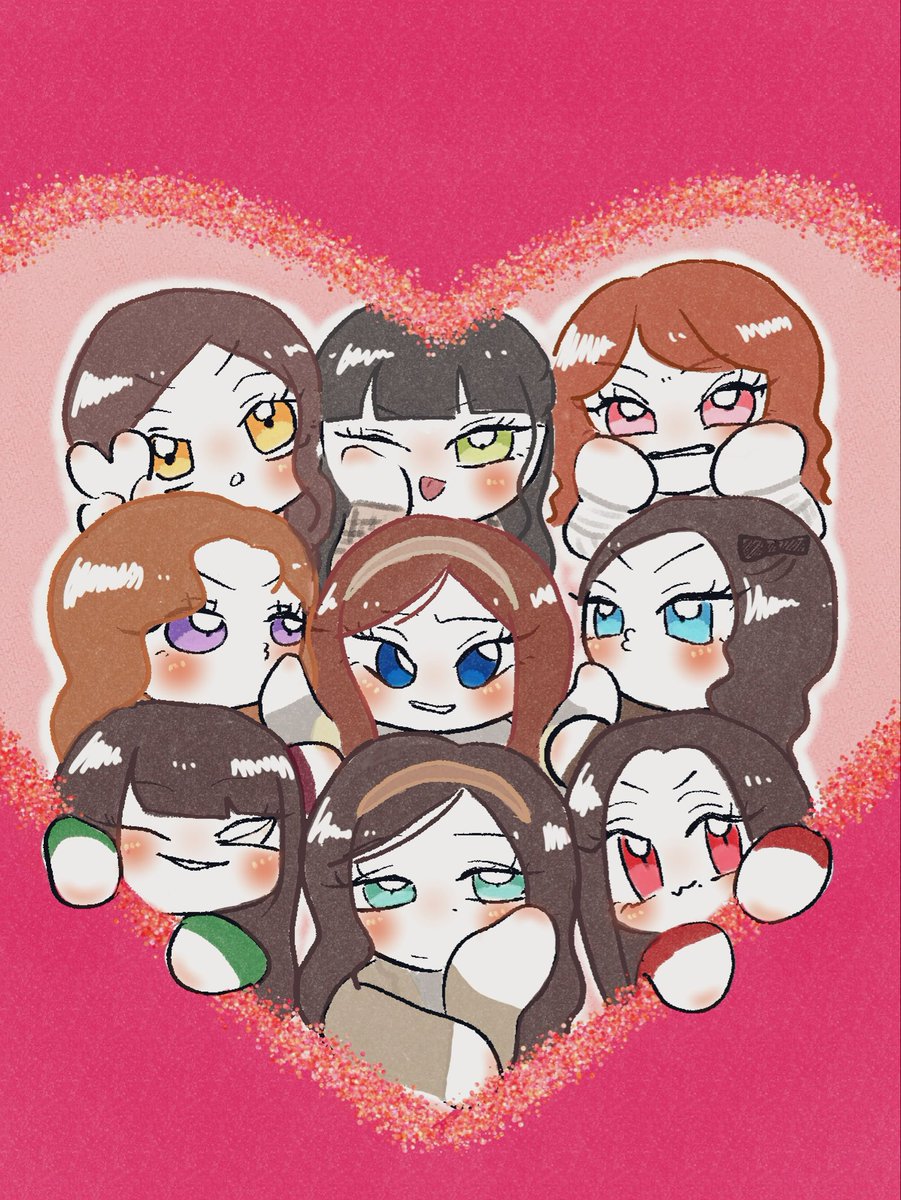 今回描いたソンムル絵🎁
受け取ってくださった方々
ありがとうございました！

3日間楽しかった、、
TWICEちゃんずっと大好きだよ😢
#TEAM_TWICE
#TWICE #THISISFOR
#TWICE_THISISFOR_WORLD_TOUR