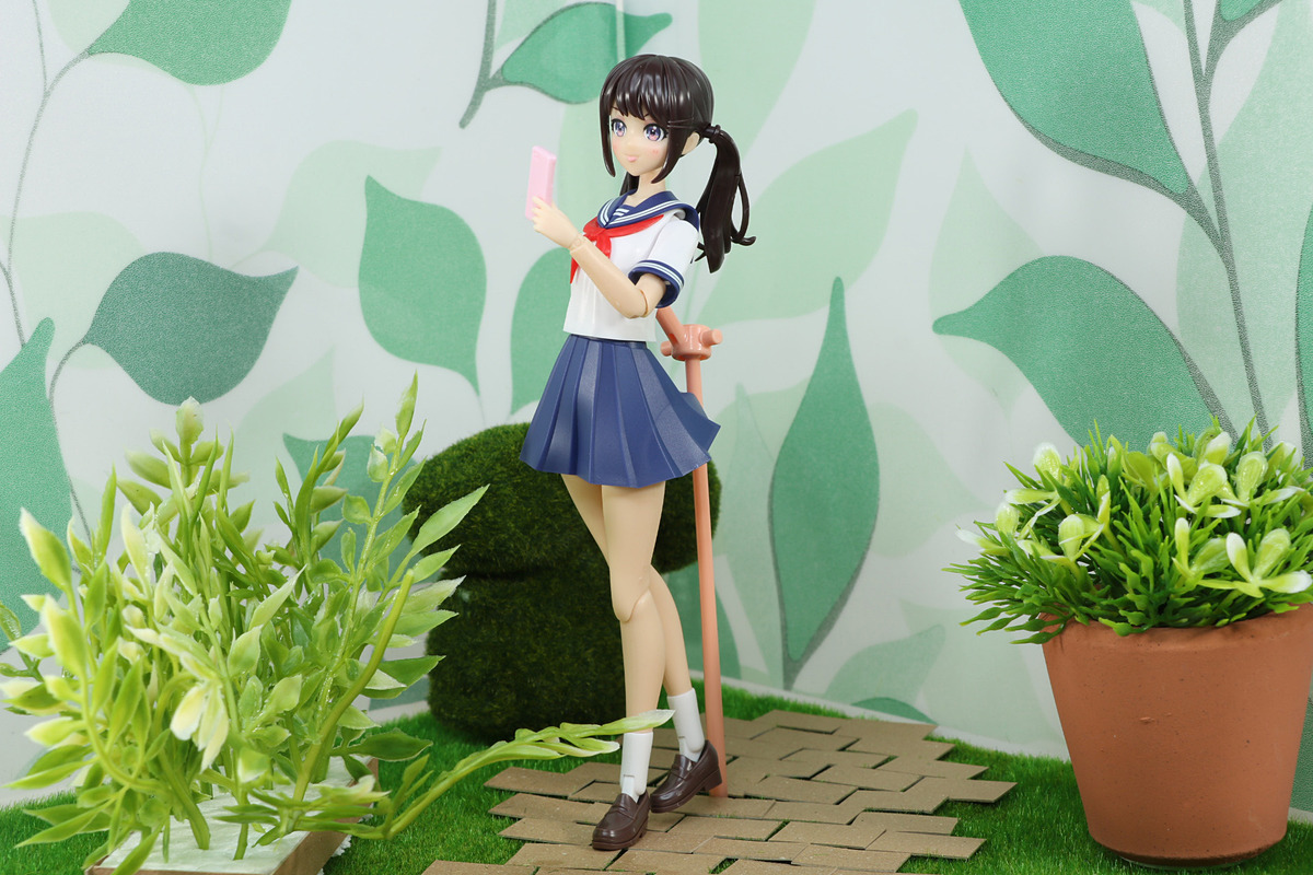 hobbywatch_jp's tweet image. ダイソー商品で簡単ジオラマ製作。小物を使って庭園風景を表現【GW特集】　 hobby.watch.impress.co.jp/docs/special/2… #ジオラマ