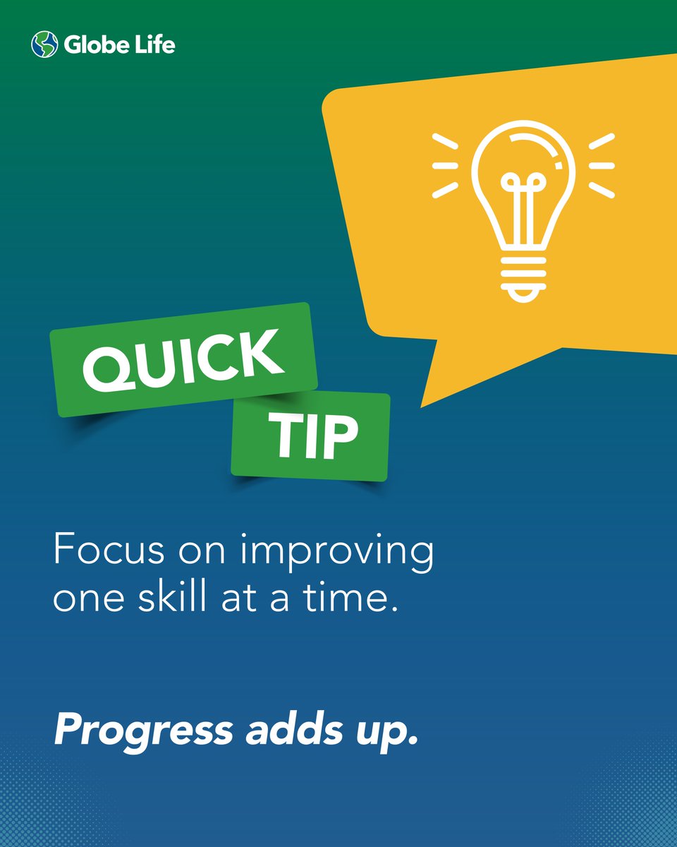 RichAgencies's tweet image. Tuesday Tip from The Rich Agencies 💡

Don’t try to master everything at once. Focus on improving one skill at a time and stack those wins.

Progress might feel small day to day, but it adds up faster than you think 🔥

#TuesdayTip #KeepImproving #Growth #GlobeLifeStyle