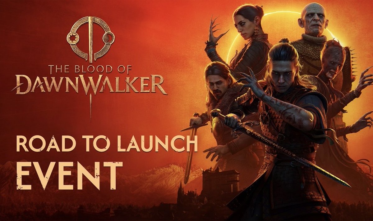 not_pro_gamer's tweet photo. The Blood of Dawnwalker “Road to Launch” livestream hits today at 18:00 CEST!
Rebel Wolves and Bandai Namco promise a new trailer, fresh gameplay, system requirements, and the official release date you’ve been waiting for.
#TheBloodOfDawnwalker #RebelWolves #BandaiNamco #RPG https://t.co/LoVNE1dEDn