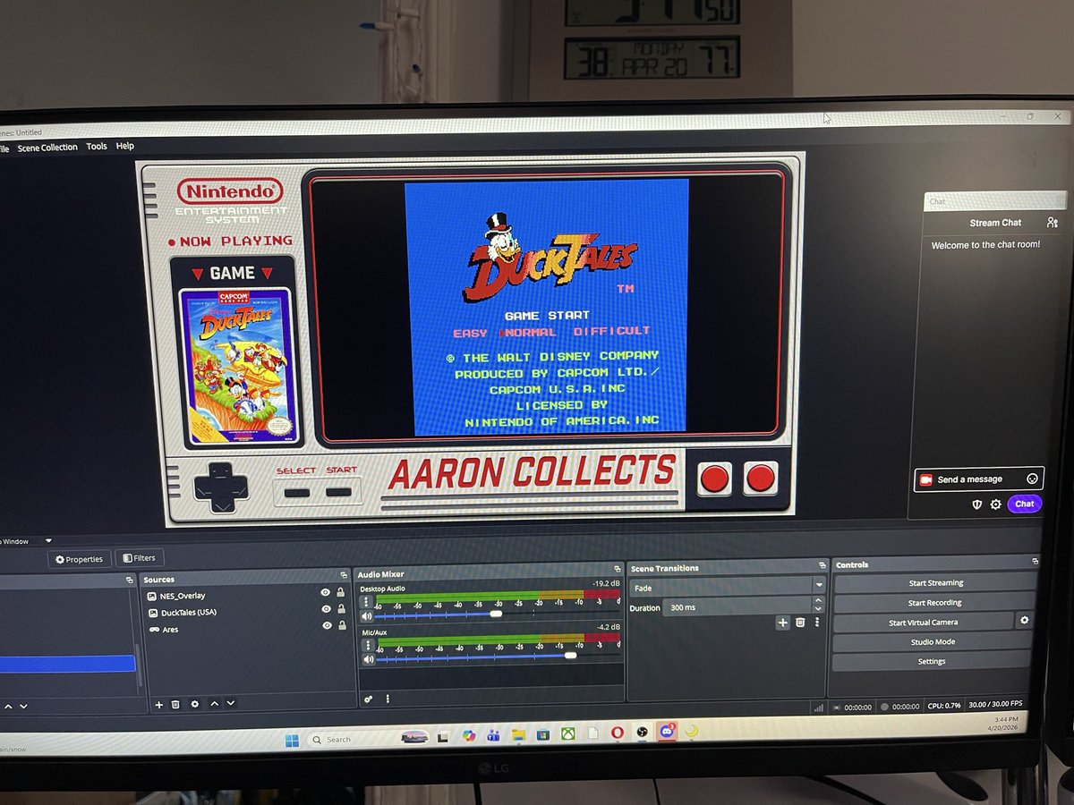 AaronCollects_'s tweet image. Shoutout to @Casyn_ova for hooking me up with brand-new NES &amp;amp; SNES retro overlays for the stream. Been a little behind and moving slow, but I’m getting everything set up and will be back soon with all the retro vibes! ・・・ #rétrogaming #nes #snes #twitchstreamer #retrôvibes