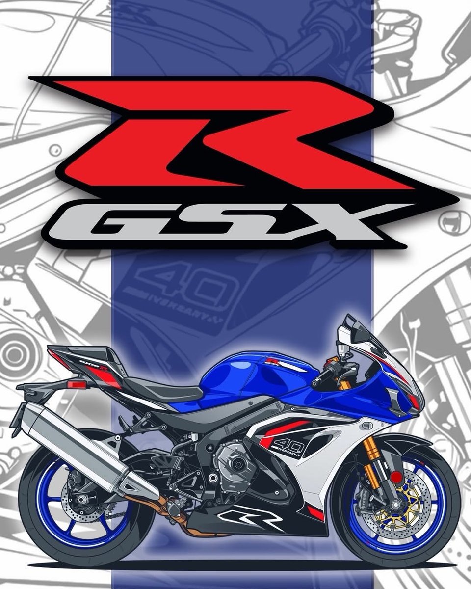 suzukicycles's tweet image. Forty years ago, the original GSX-R750 changed the sportbike landscape forever. That legacy continues with the 40th Anniversary GSX-R1000R.

Learn more at SuzukiCycles.com.

#Suzuki #SuzukiCycles #GSXR #TBT