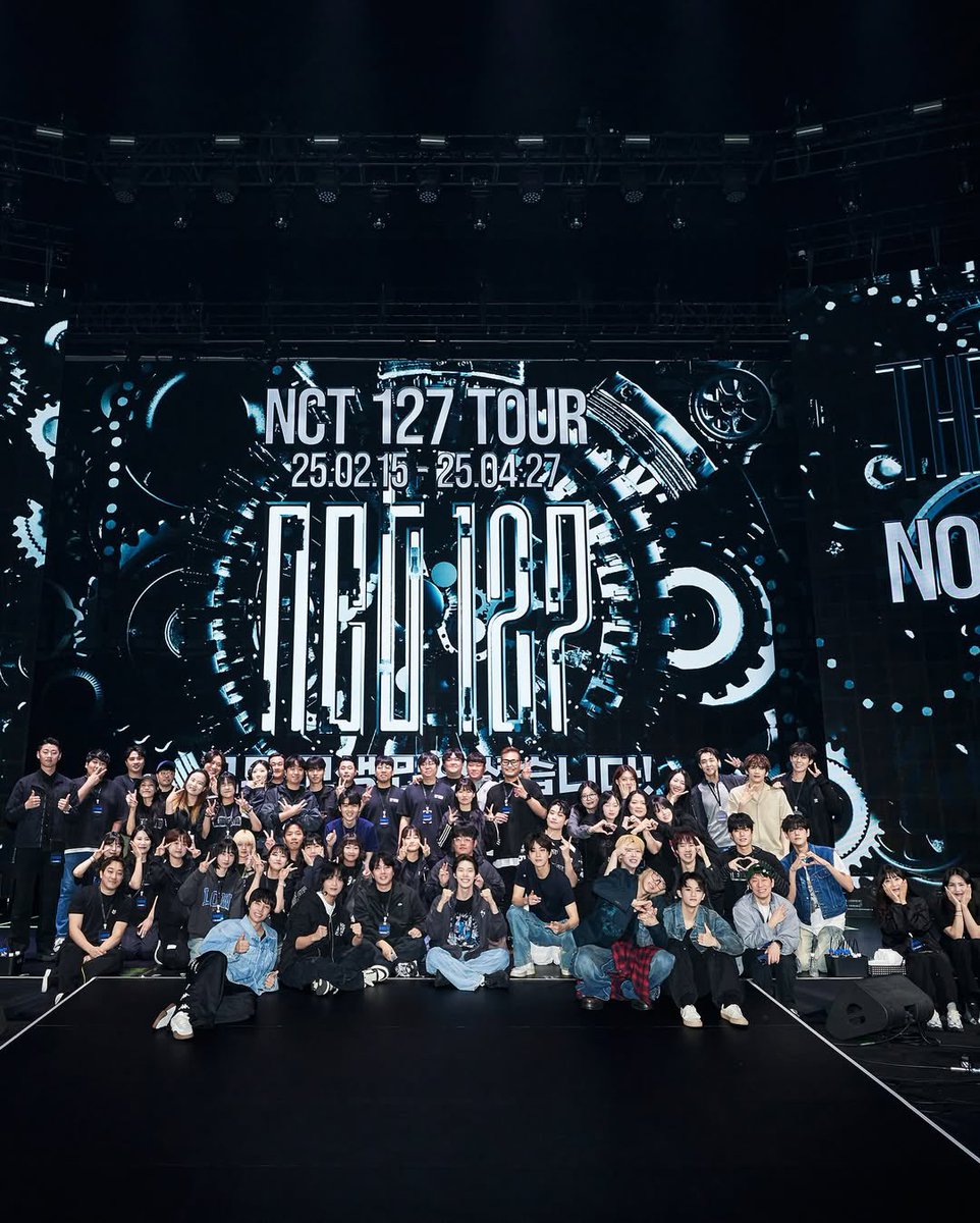 one year ago today, one of NCT 127's dancers shared this photo after they wrapped up their tour.
