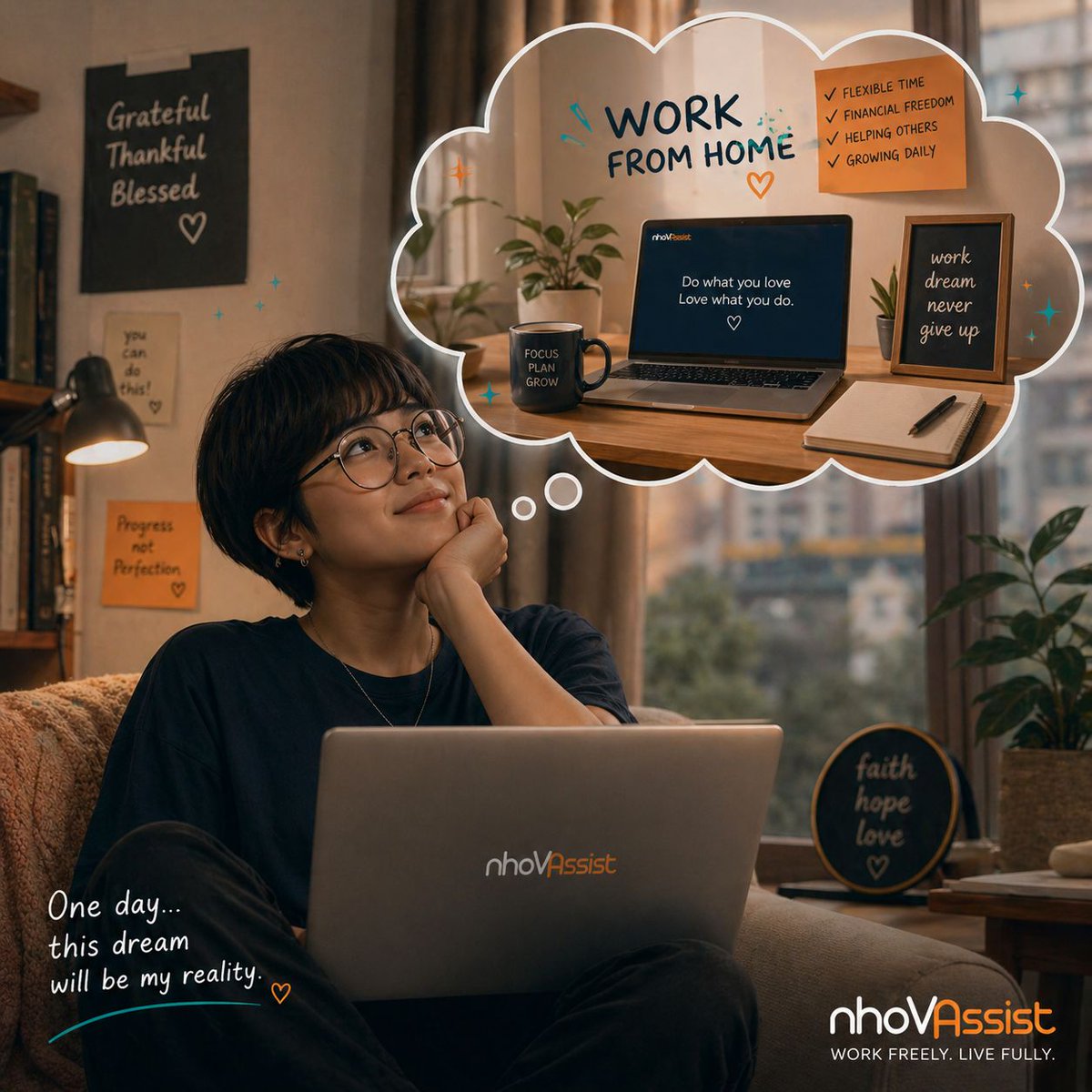 nhoVAssist's tweet image. From dreaming about freedom to living it!! WFH is possible.

#WorkFromHome #RemoteJob #DreamJob #VirtualAssistant #WFHLife #RemoteWork #OnlineJob #CareerGoals #FreedomLifestyle #DigitalNomad #HomeBasedJob #VAJourney #WorkAnywhere #RemoteOpportunity #NhoVAssist