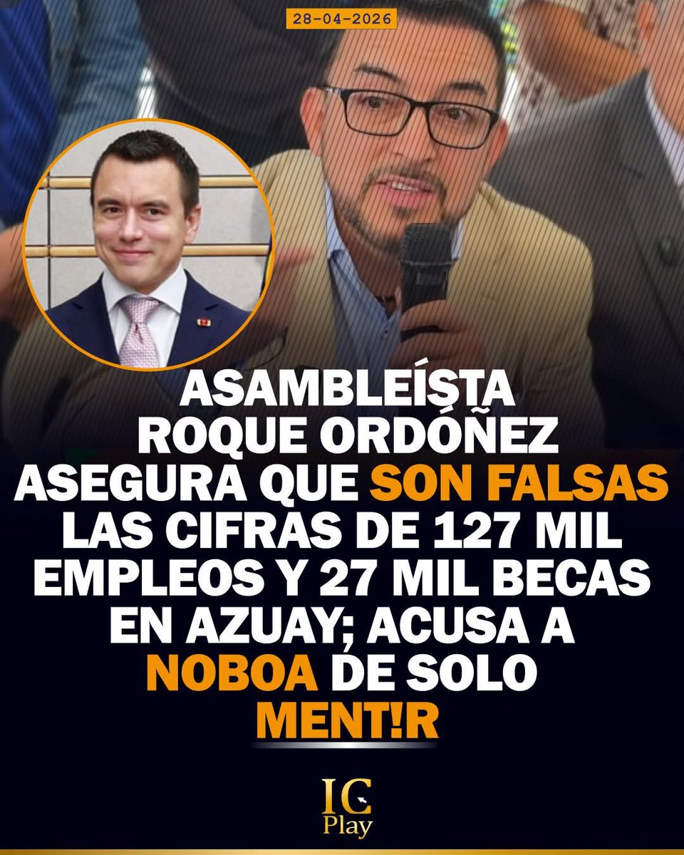 SoloCORREISTAS's tweet photo. 🇪🇨🇪🇨🇪🇨 DIFUNDE ‼️ 

📍Cuenca 

ROQUE ORDOÑEZ al país: https://t.co/B15L1m8p4Z