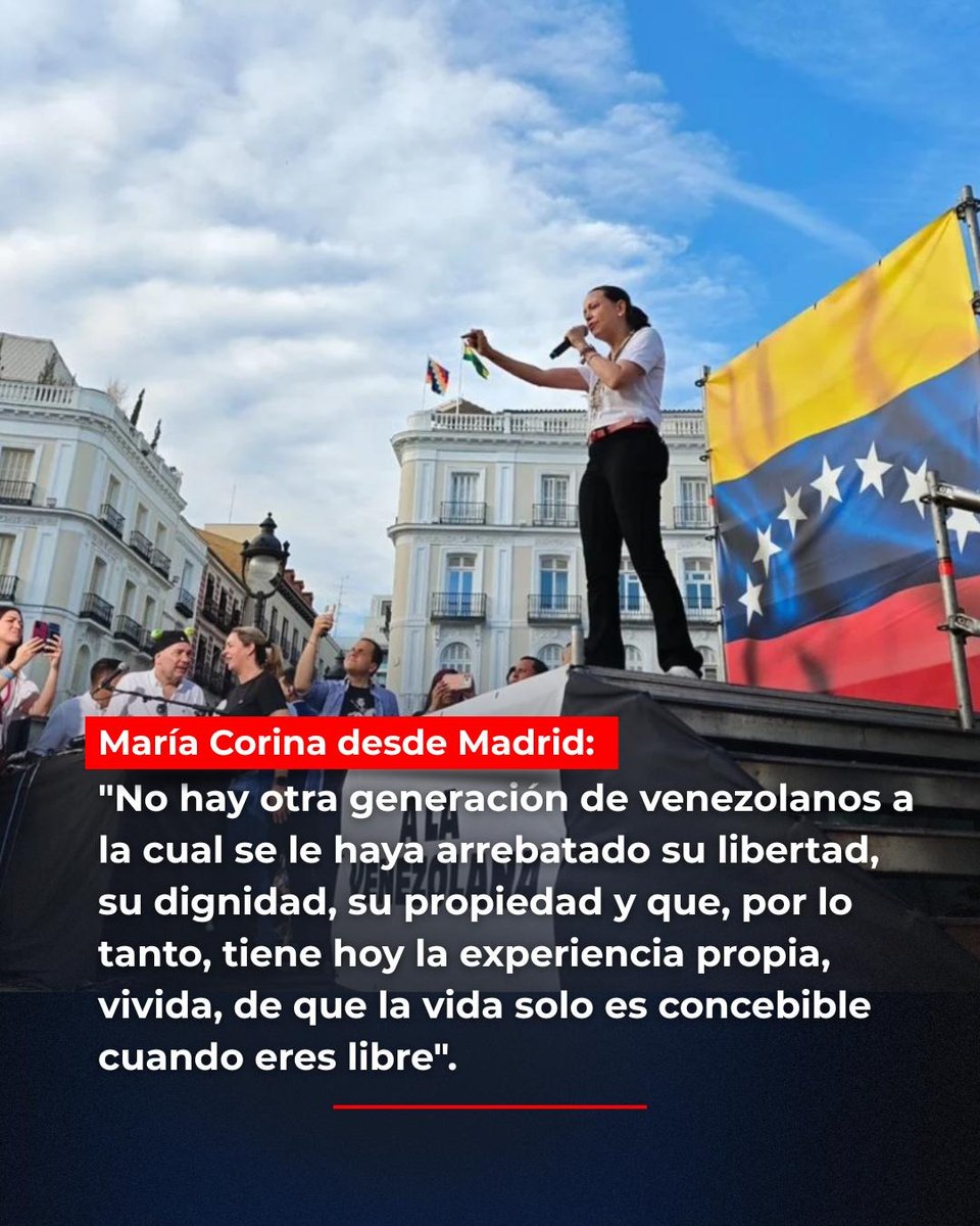 VenteVenezuela's tweet photo. La vida solo es concebible cuando eres libre. 

Somos una generación que ha aprendido el valor de la dignidad y la propiedad. ¡Nadie nos arrebatará el destino! A la venezolana, con fuerza y coraje. 🦾🏁

Detalles: https://t.co/2AAhjK79GR 🔗 https://t.co/FDmcgwy8Vx