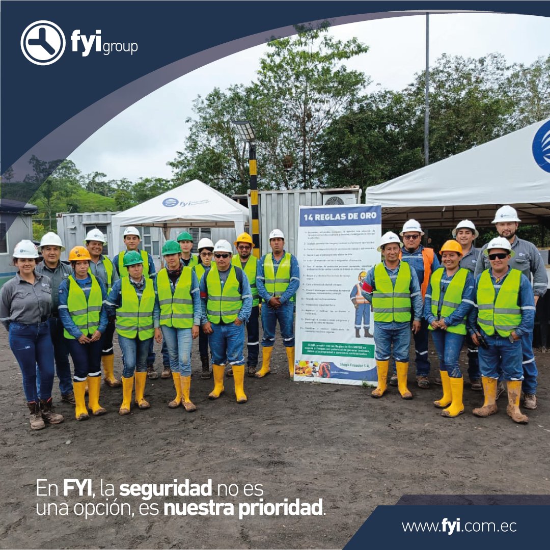 FYIEcuador's tweet photo. 🔸 28 de abril | Día Internacional de la Seguridad y Salud en el Trabajo 🔸
En FYI, creemos que la prevención es la mejor herramienta para proteger lo más importante: tu vida y tu bienestar.
¡Sigamos construyendo espacios laborales más seguros para todos! https://t.co/6tJvXDm9V3