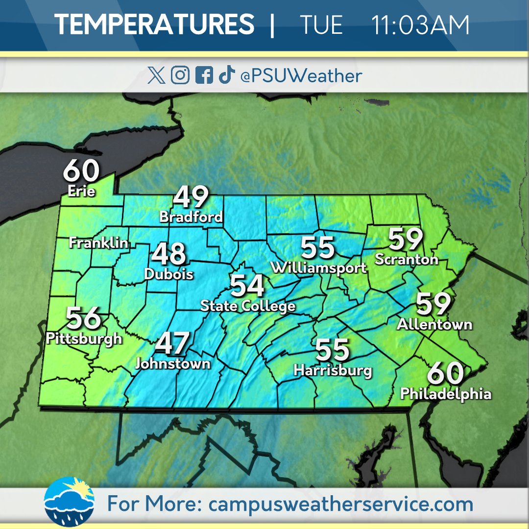 Campus Weather Service (@PSUWeather) / Posts / X