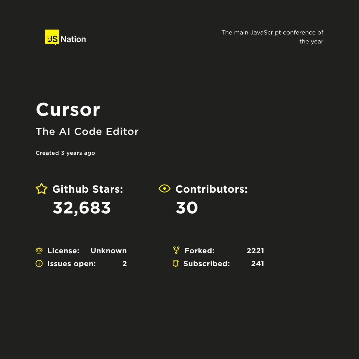 thejsnation's tweet photo. 185M downloads/week. 117K GitHub stars. The tools shaping JS in 2026 are all coming to JSNation 🛠️ TypeScript 6, TanStack AI, OpenClaw, Cursor, Claude Code — covered in depth. 
Amsterdam + online, June 11 &amp; 15.