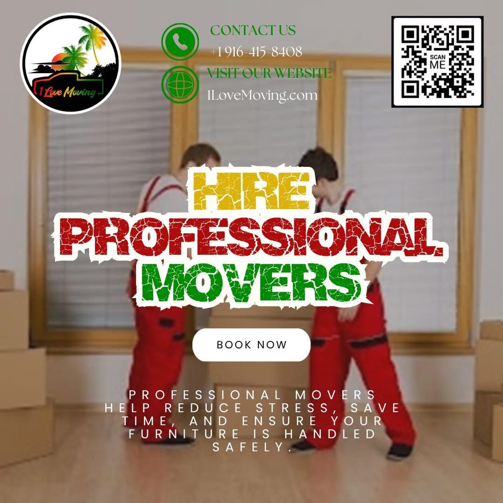 onelovemoving's tweet image. Moving doesn’t have to be stressful. 🚚📦 Hiring professional movers helps save time, protect your furniture, and make the entire process smoother. p

Ready to move the 1love way? Scan the QR code for your FREE moving consultation!

#movingcompany #movers #moving #movingday