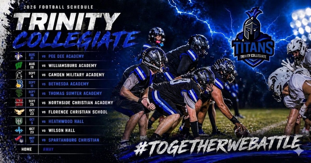 Trinity Collegiate School Football tweet media