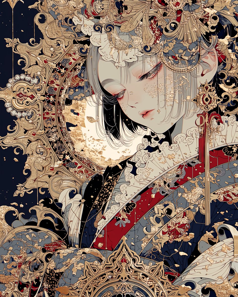 kurageanime's tweet photo. "装飾暴走 / Ornament Overload" https://t.co/1gn9yN2JMK