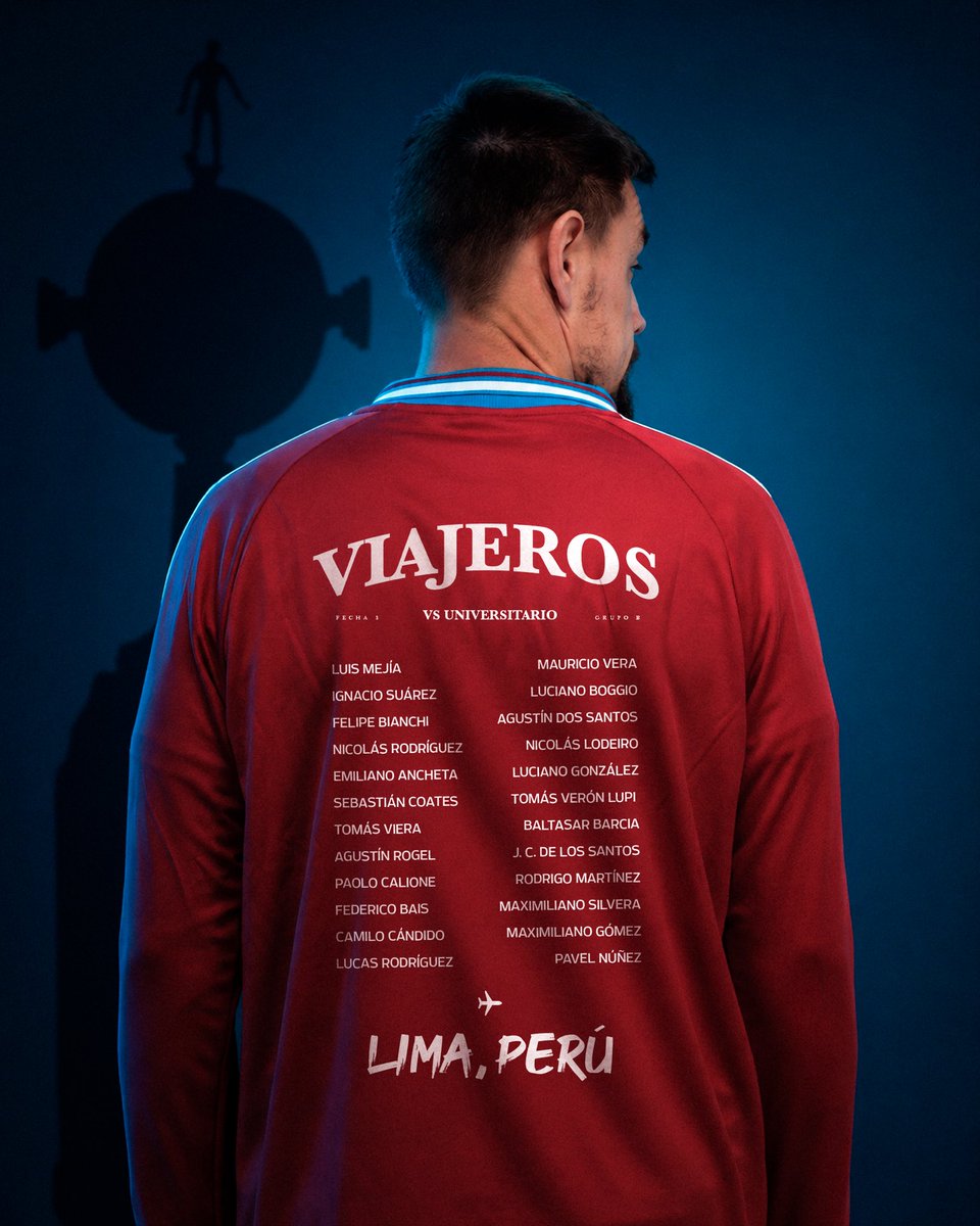Nacional's tweet image. 📋 Lista de viajeros a Lima 🇵🇪

🏆 CONMEBOL #Libertadores
⚽️ Fase de Grupos | Fecha 3