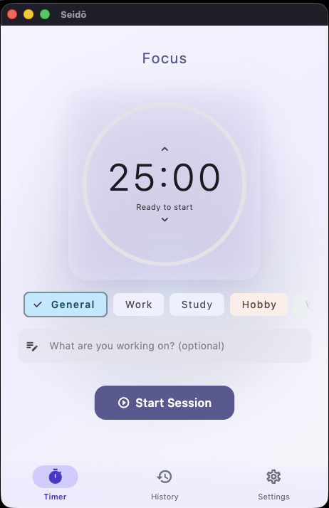 duckoding's tweet photo. Been busy applying details on Seidō. It's being fun but I need to find time to dedicate. I've been changing the UI dark and light themes so the app feels more premium.

What do you think about the result?

#BuildInPublic https://t.co/4rrtRLgdQ6