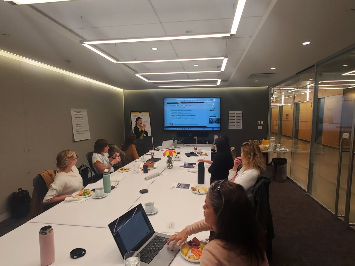 PwcBoston's tweet photo. This session focused on building alignment, leading with clarity, and running meetings that actually move work forward. Another strong step for our LDP cohort as they continue to grow as leaders.

#PWC #LeadershipDevelopment https://t.co/xW9CCJZzDQ