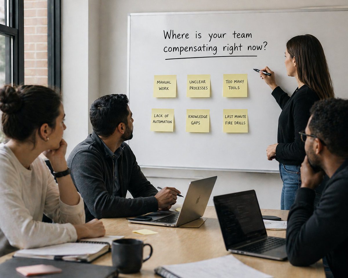 delevit_media's tweet image. Your #Trust &amp;amp; #Safety system isn’t “working.”
Your team is working around it.

Where is your team compensating right now?