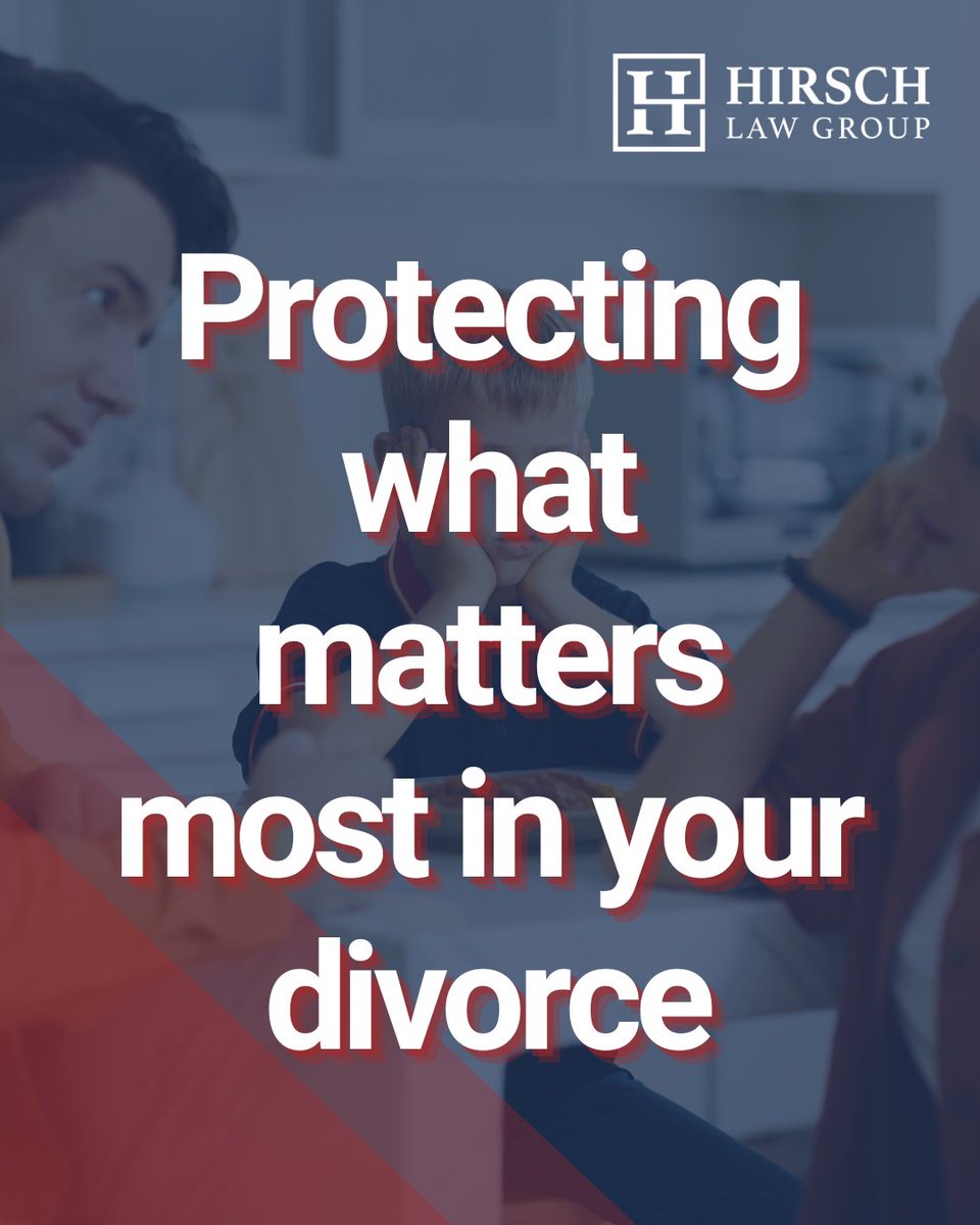 HirschLawGroup's tweet photo. Divorce isn't just about ending a marriage; it's about securing your financial future and your relationship with your children. Contact us to help get your life back today. https://t.co/wsQn6WxsoU