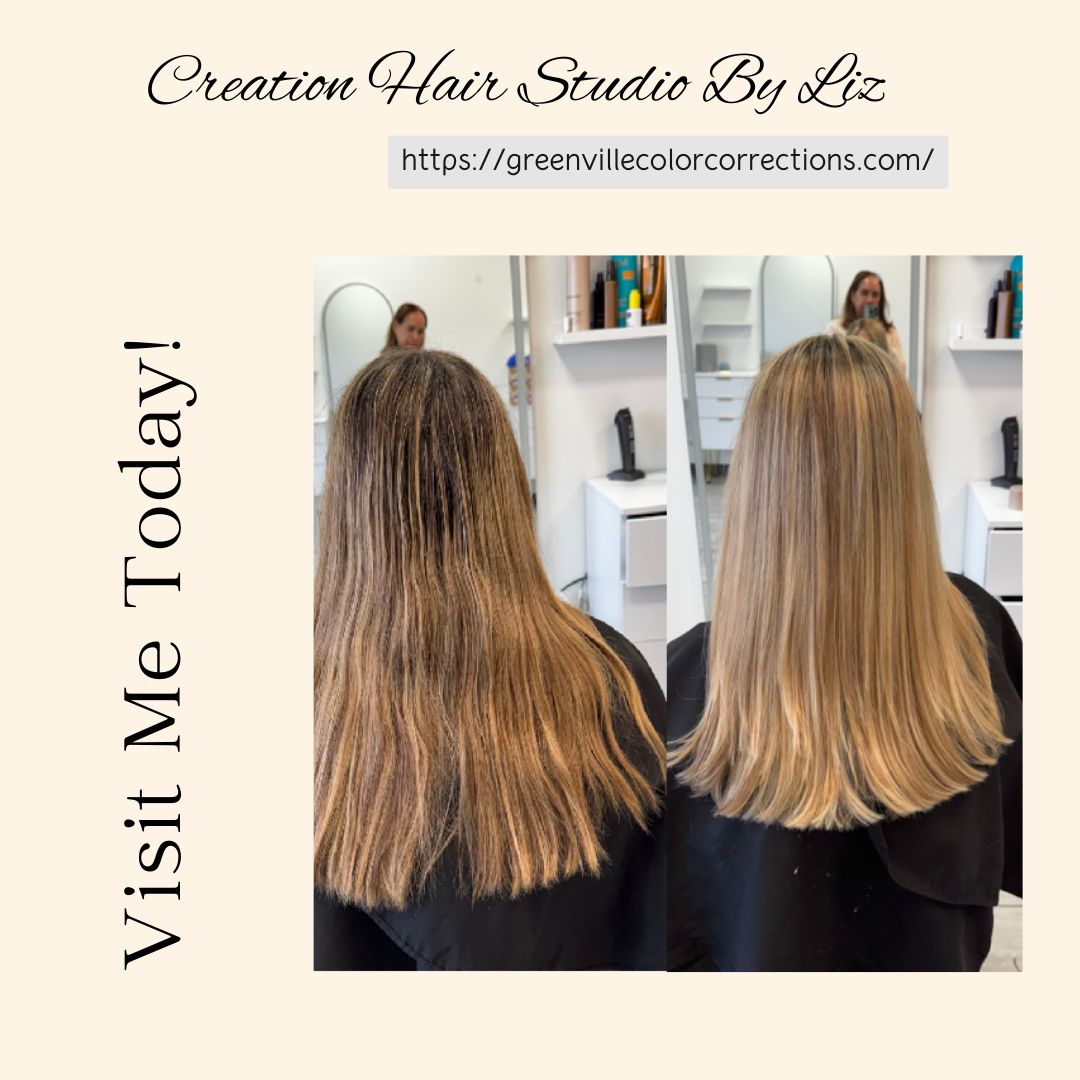 creation_liz's tweet image. Hair color sometimes needs a reset to restore balance. My color correction service focuses on adjusting tone and restoring harmony to your hair color. Contact me today.
#ColorCorrection
greenvillecolorcorrections.com/Color_Correcti…