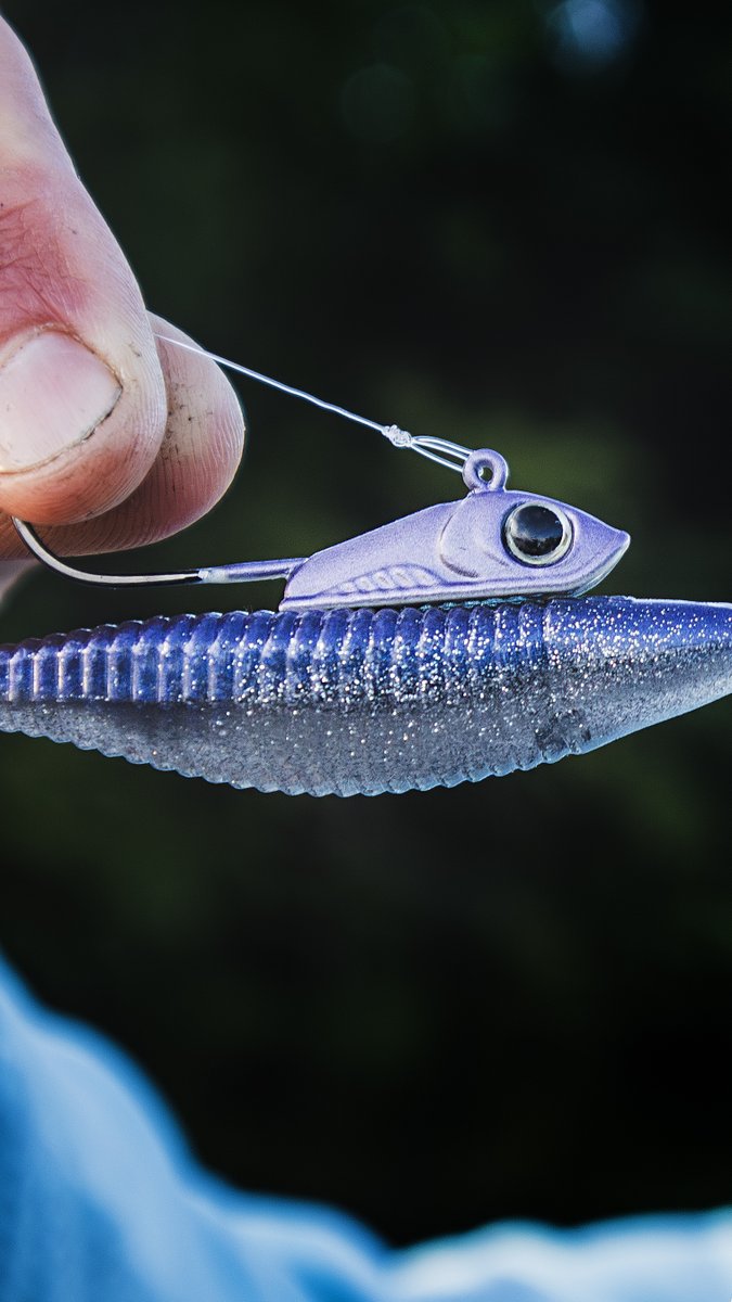The Piggyback is officially changing the game for Forward-Facing Sonar. Its unique top-weight design attaches directly to your soft plastic, transforming any small minnow into a high-action "roller."

#buckeyelures #buckeye #piggyback
