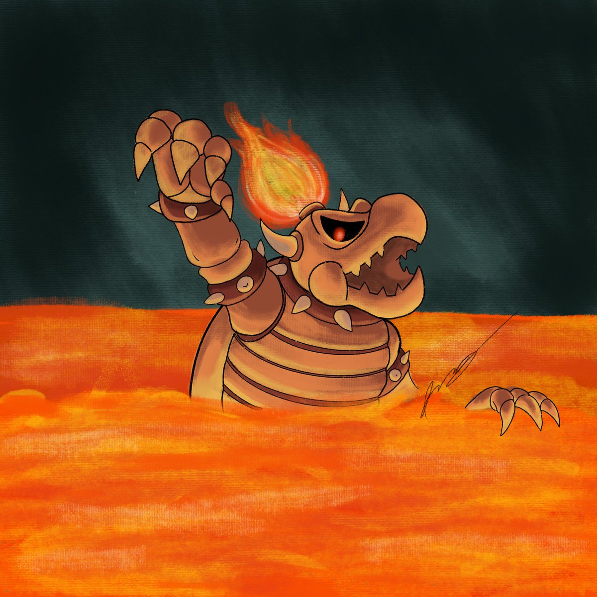 ChulinJFC68's tweet photo. Dry Bowser Doodle
#drybowser #bowser #SuperMarioGalaxyPelícula https://t.co/KOiURoUY3a