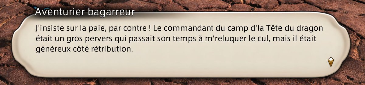 LunalescaFR's tweet photo. @deItarune123 Et quand tu parles aux PNJs tu te rends compte qu'Haurchefant c'est un gros queutard soooo Gay 🤣 https://t.co/9s1mti5FAQ