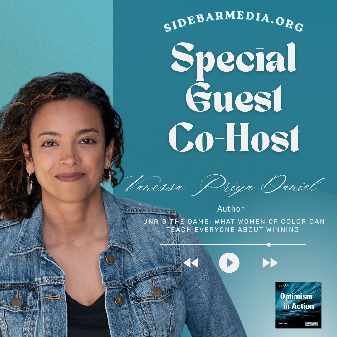 SideBarLTN's tweet photo. A special thank you to Vanessa Priya Daniel, author of Unrig the Game, for guest co-hosting our latest SideBarMedia episode featuring Katherine Grainger.

Vanessa brought incredible insight and depth to a conversation you won’t want to miss.

Tune in now: https://t.co/2EbN8cMcKC. https://t.co/2H8tIZnSOK