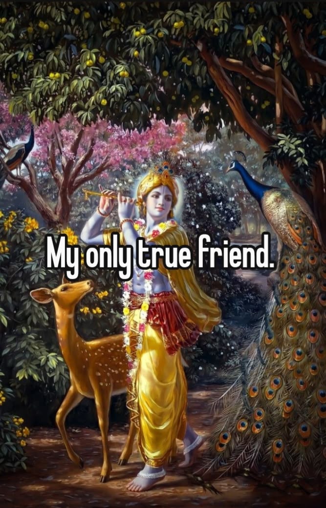 GitaInspire's tweet photo. My only true friend https://t.co/VztchDwW98