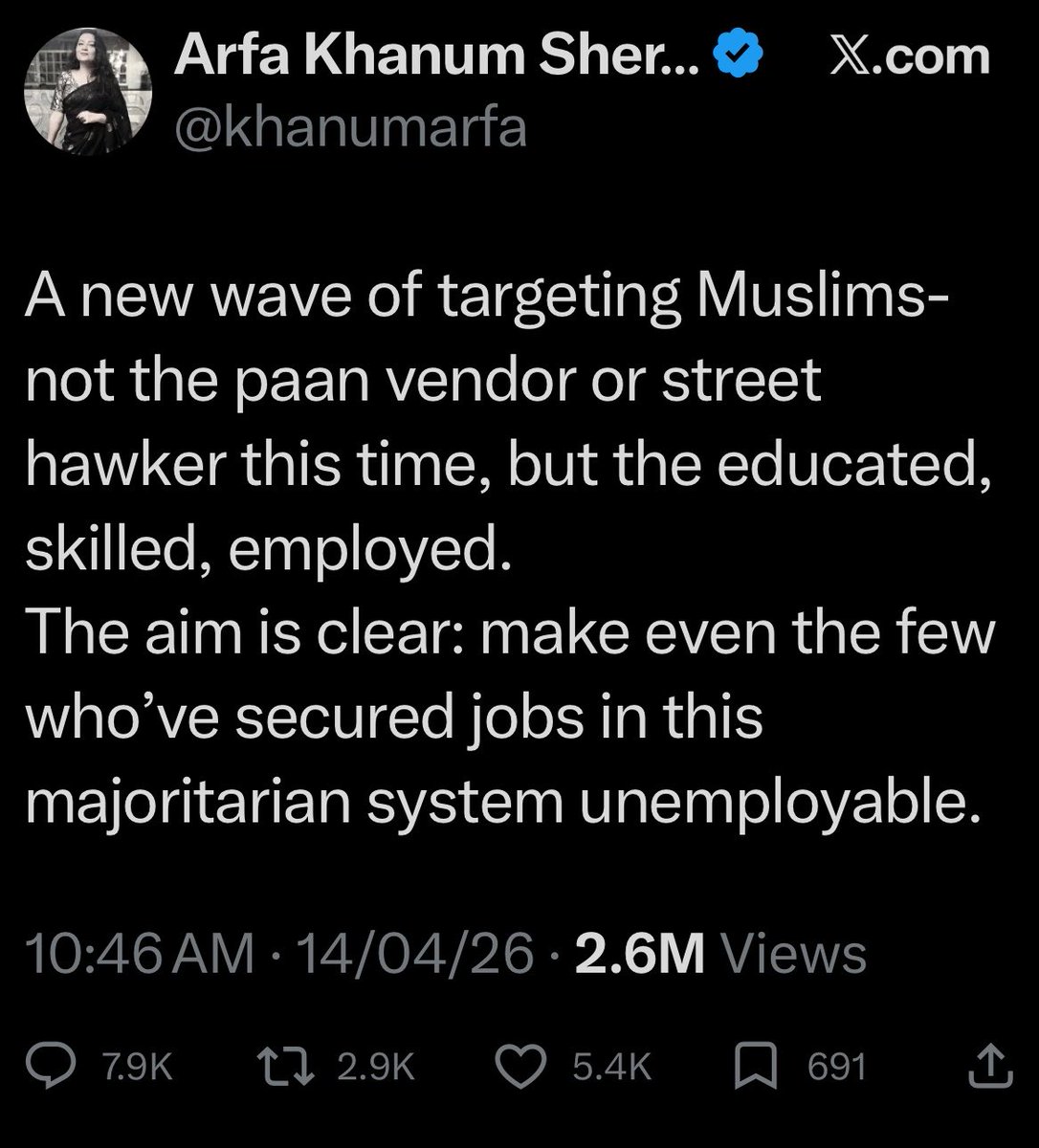 ShrivastavAni's tweet photo. Muslims targeting Hindus goes so unnoticed by Arfa & her gang that it’s beyond pathetic now.
The #MiraRoad incident happened in Muslim dominated area #NayaNagar
Zaib Zuber Ansari , a US returned Muslim , a science graduate attacked 2 Hindus because they could not recite the Kalma.
This is what these pathetic people learned from the Pahalgam attack ? Is this going to be the new pattern now ?
Educated or not there is no difference when it comes to these mdrchd kaumi’s