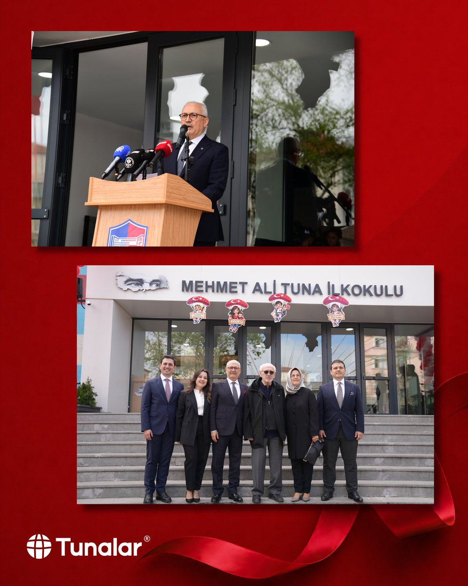 tunalar's tweet photo. Tunalar Topluluğu olarak Mehmet Ali Tuna İlkokulu'nun açılışını büyük bir gururla gerçekleştirdik.

Trabzon Valisi Sayın Tahir Şahin’in teşrifleri, kıymetli bağışçımız Sayın Erol Tuna ve çok sayıda değerli davetlinin katılımıyla gerçekleşen bu anlamlı gün; bizim için yalnızca bir açılış değil, geleceğe bırakılan kalıcı bir izdir.

Milli Eğitime bağışladığımız 4. ve en büyük okul olma özelliğini taşıyan Mehmet Ali Tuna İlkokulu; 5.050 m² kapalı alanı, çağdaş sınıf ortamları ve akıllı bina yönetim sistemi ile Trabzon’un eğitim hayatına değer katacak önemli bir eser olarak hayata geçti.

Açılışta konuşma yapan Sayın Erol Tuna, bu anlamlı yatırımın sadece fiziksel bir yapıdan ibaret olmadığını vurgulayarak, eğitimin bir milletin geleceğini şekillendiren en temel unsur olduğunu ifade etti. Merhum Mehmet Ali Tuna’nın adını taşıyan bu okulun, aynı zamanda bir değerler mirası olduğunu belirten Tuna, aydınlık nesillerin yetişmesinin ülkemizin yarınlarına yapılan en büyük yatırım olduğunun altını çizdi.

Eğitimi bir sorumluluk değil, geleceğe yapılan en değerli yatırım olarak görüyor; çocuklarımızın daha aydınlık yarınlara ulaşabilmesi için var gücümüzle çalışmaya devam ediyoruz.

Bu anlamlı yolculukta yanımızda olan herkese teşekkür ediyor, Mehmet Ali Tuna İlkokulu’nun nice başarılı nesillere ev sahipliği yapmasını diliyoruz.

#Tunalar #TunalarTopluluğu #ErolTunaVakfı #MehmetAliTunaİlkokulu