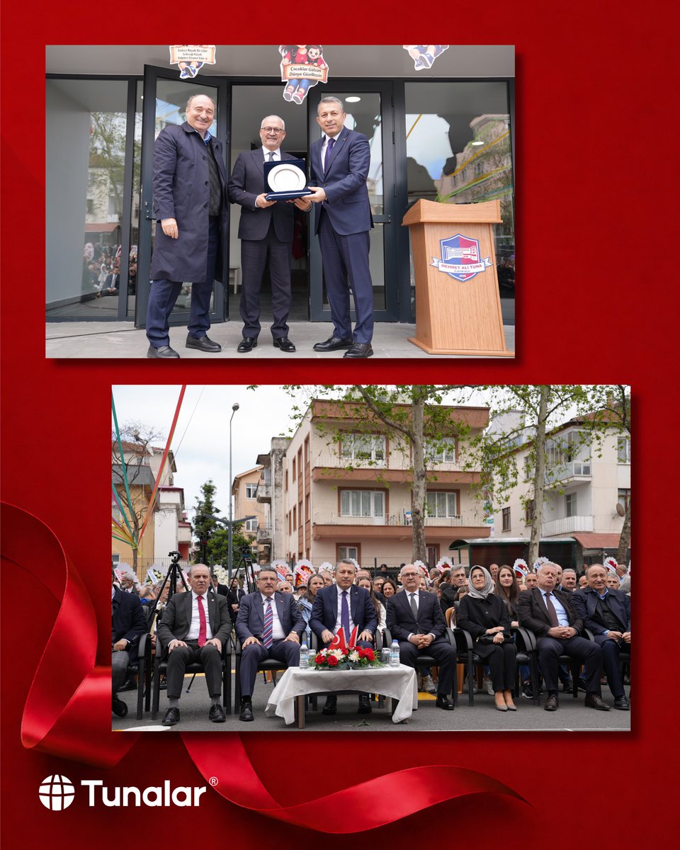 tunalar's tweet photo. Tunalar Topluluğu olarak Mehmet Ali Tuna İlkokulu'nun açılışını büyük bir gururla gerçekleştirdik.

Trabzon Valisi Sayın Tahir Şahin’in teşrifleri, kıymetli bağışçımız Sayın Erol Tuna ve çok sayıda değerli davetlinin katılımıyla gerçekleşen bu anlamlı gün; bizim için yalnızca bir açılış değil, geleceğe bırakılan kalıcı bir izdir.

Milli Eğitime bağışladığımız 4. ve en büyük okul olma özelliğini taşıyan Mehmet Ali Tuna İlkokulu; 5.050 m² kapalı alanı, çağdaş sınıf ortamları ve akıllı bina yönetim sistemi ile Trabzon’un eğitim hayatına değer katacak önemli bir eser olarak hayata geçti.

Açılışta konuşma yapan Sayın Erol Tuna, bu anlamlı yatırımın sadece fiziksel bir yapıdan ibaret olmadığını vurgulayarak, eğitimin bir milletin geleceğini şekillendiren en temel unsur olduğunu ifade etti. Merhum Mehmet Ali Tuna’nın adını taşıyan bu okulun, aynı zamanda bir değerler mirası olduğunu belirten Tuna, aydınlık nesillerin yetişmesinin ülkemizin yarınlarına yapılan en büyük yatırım olduğunun altını çizdi.

Eğitimi bir sorumluluk değil, geleceğe yapılan en değerli yatırım olarak görüyor; çocuklarımızın daha aydınlık yarınlara ulaşabilmesi için var gücümüzle çalışmaya devam ediyoruz.

Bu anlamlı yolculukta yanımızda olan herkese teşekkür ediyor, Mehmet Ali Tuna İlkokulu’nun nice başarılı nesillere ev sahipliği yapmasını diliyoruz.

#Tunalar #TunalarTopluluğu #ErolTunaVakfı #MehmetAliTunaİlkokulu