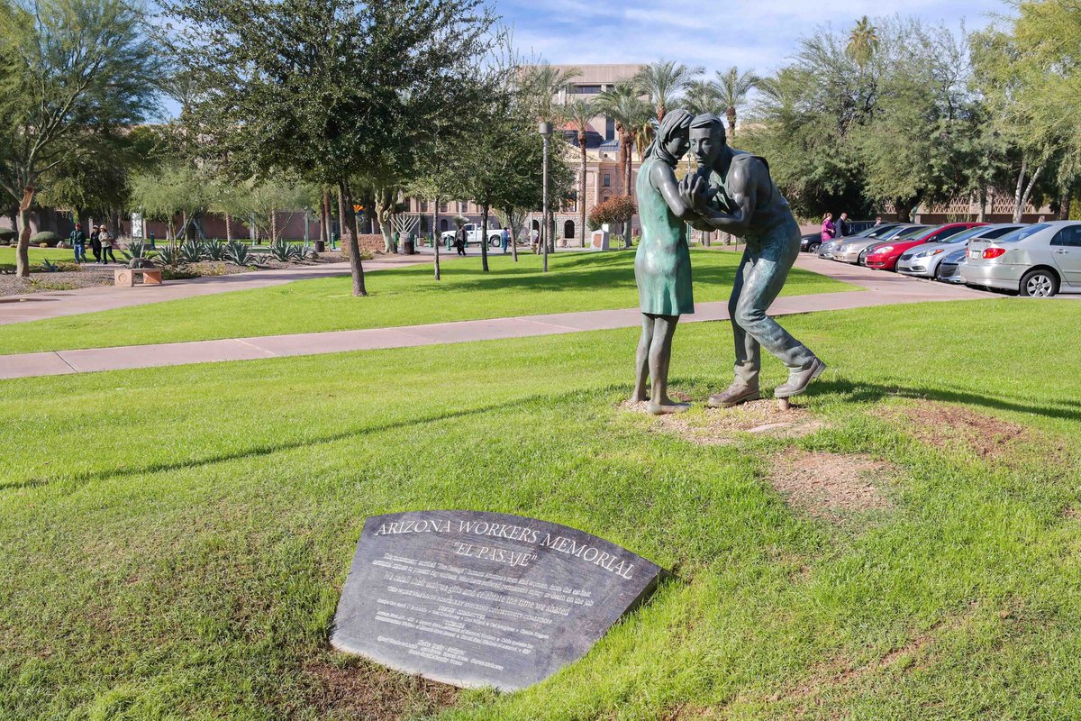 IndCommAZ's tweet photo. On International Workers' Memorial Day, the Industrial Commission of Arizona honors those who have fallen or been seriously injured in the workplace today. The agency is dedicated to protecting the life, health, safety, and welfare of Arizona's workforce. https://t.co/wlxyRJJOtB