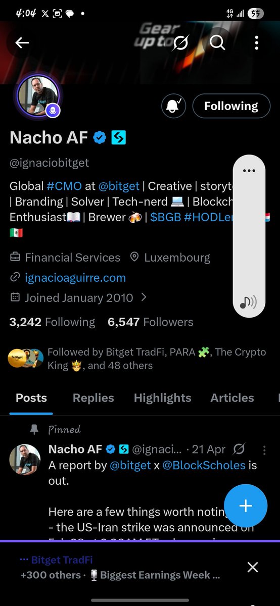 Trrickk_'s tweet photo. @Bitget_TradFi @ignaciobitget I followed all rules and engage with positive energy for a chance to win thank you @Bitget_TradFi @ignaciobitget

Tagging @big_Xabara
@JstNil @Posh_Zee1
Fingers crossed to win we're born to make it 🙏 🙏🙏🙏🙏🙏🙏🙏🙏 https://t.co/i0HCev6rkS