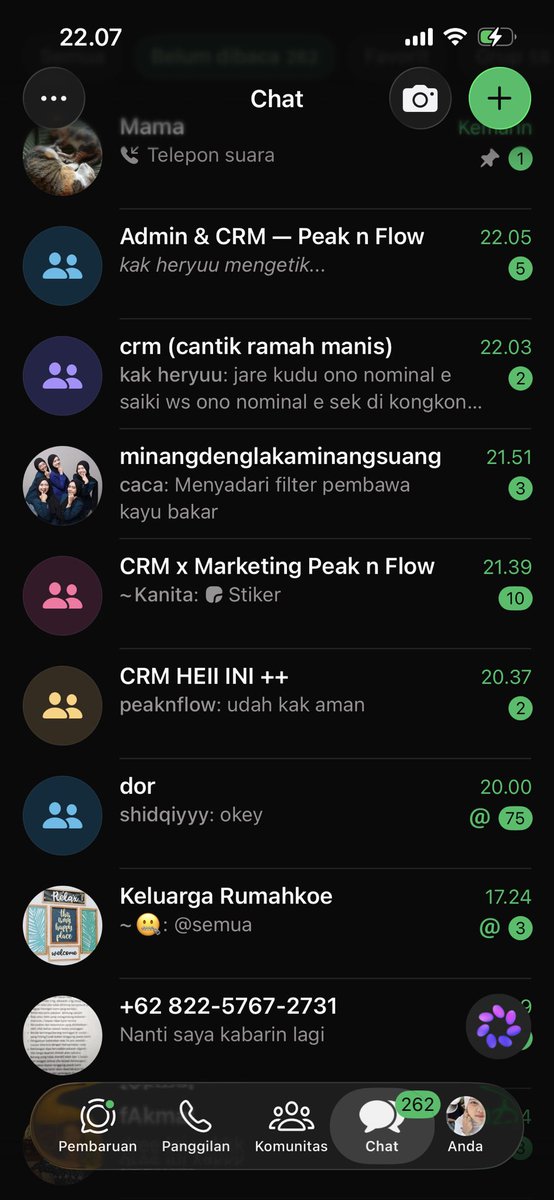 saladriee's tweet photo. gue beneran udh muak bgt buka wa, jd kl urgent tolong call gue aja ya pls https://t.co/lYJyW86x9a