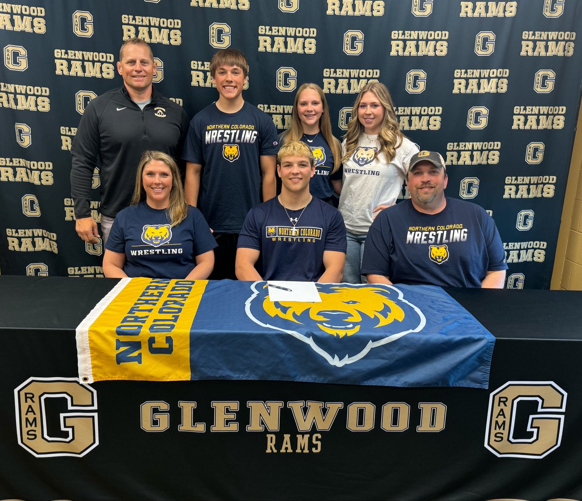 GlenwoodRams's tweet photo. Congratulations to Mason Koehler who has signed to attend Northern Colorado University to wrestle next year! @stevens_joel @d2mart @peterburtnett https://t.co/jhAziGsmWK