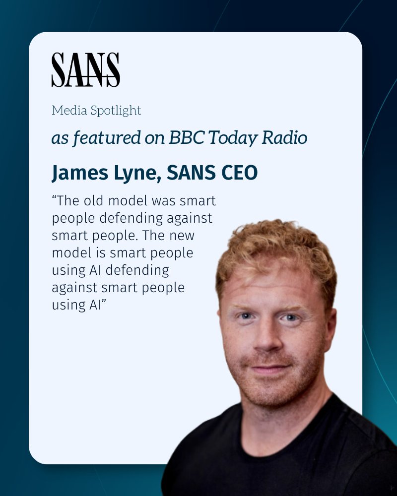 SANS Institute tweet media