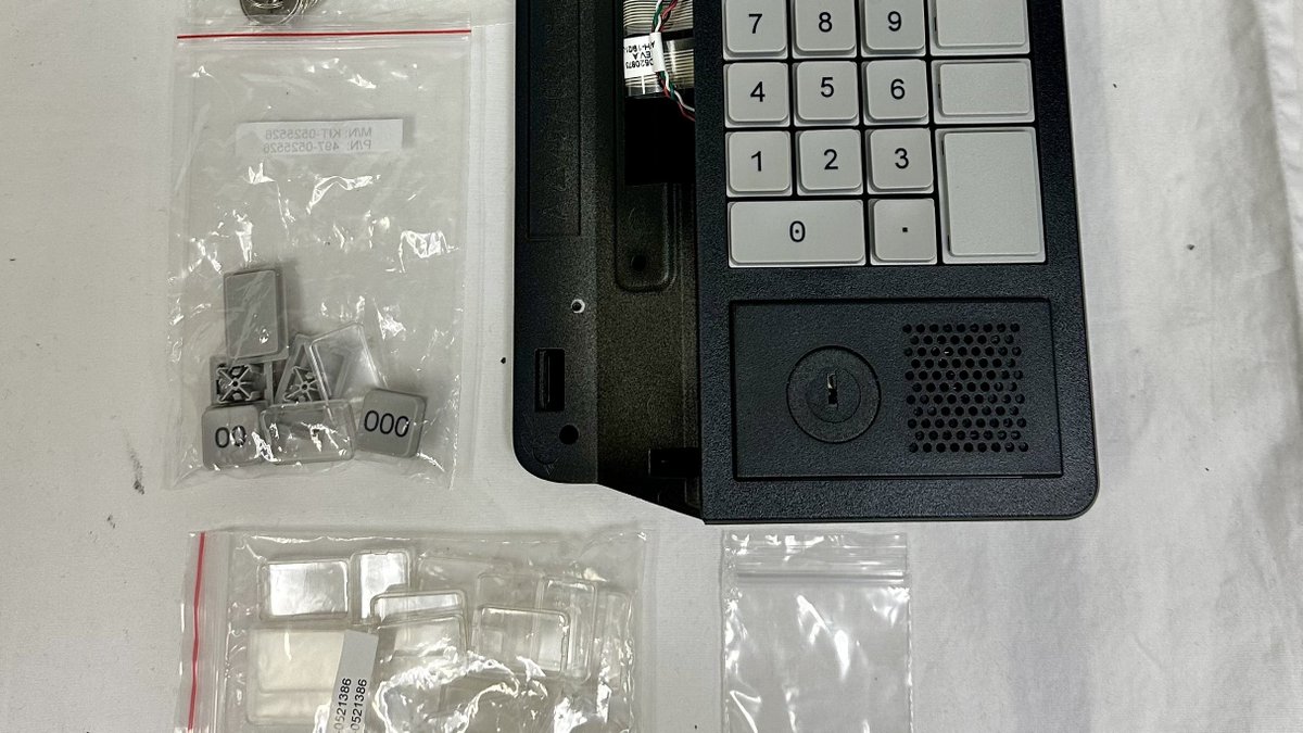 CapitalComputer's tweet image. POS Retail, NCR 9700-0064-5915 Enhanced Keypad w/ keylock blk $361.00 (IN STOCK, NEW) P&amp;amp;A, always best CCG, LLC! Best techs. Best tools. Best svc ctr. Anywhere! #NCR #Repair #Service #NCRParts #PointOfsale #Scanner #NCRSystem #NCRTerminal #NCRHardware #NCRVOYIX @capitalcomputer