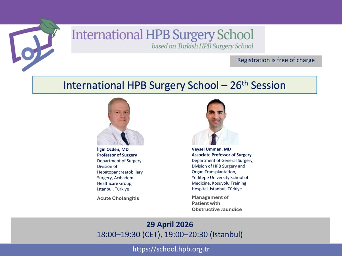 International HPB Surgery School (@HPB_school) / Posts / X