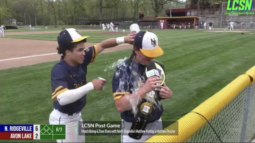 WOBLWDLWSPORTS's tweet photo. Postgame scenes for @baseballnrhs 
Following their 6-2 win at Avon Lake 4/27 https://t.co/x2ZUmMl29b