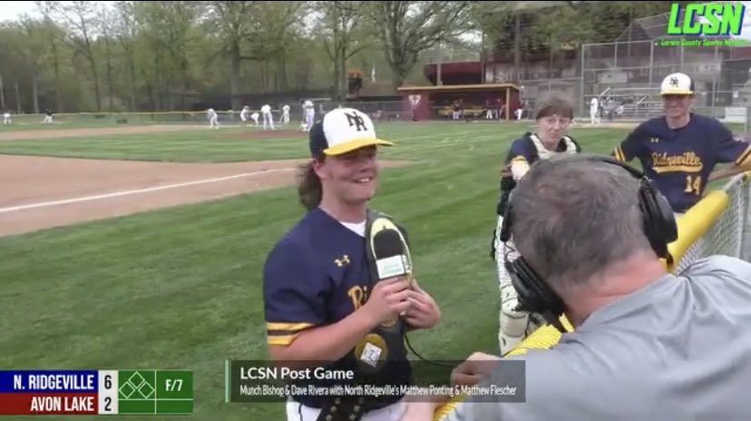WOBLWDLWSPORTS's tweet photo. Postgame scenes for @baseballnrhs 
Following their 6-2 win at Avon Lake 4/27 https://t.co/x2ZUmMl29b