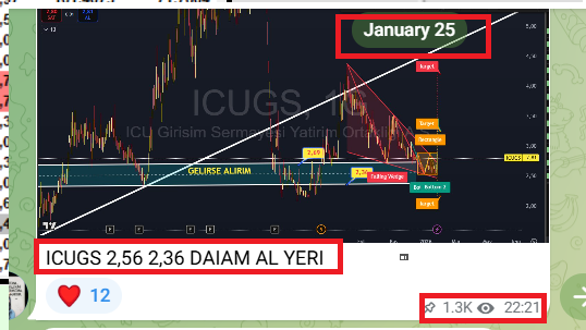 Knowledge_ilker's tweet image. Hocam hic paylasım yapmıyorsnuz dedınız..

t.me/+gGzulhl0_9YxO…
kanalımda #ICUGS 2,70 -2,56 TOPLA kapa dedım.
Sonra tarama dedınız paylastım
x.com/Knowledge_ilke…

Sonra hocam yeni sinyal yok mu dedınız yine paylastım.
#ıcugs 
#Telegram canlı yayında paylastım 1330 kişi
