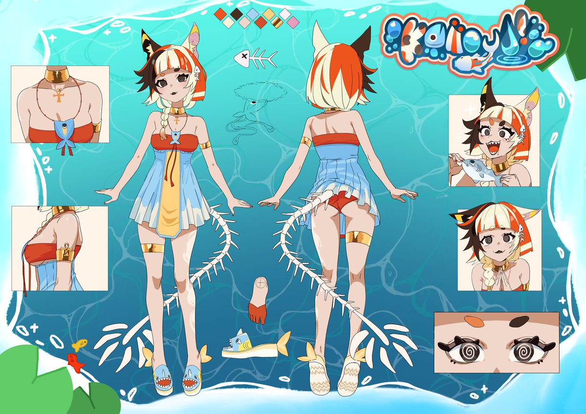 Koiiouji | Tuna eating Koi fish🧡『VGEN』 tweet media